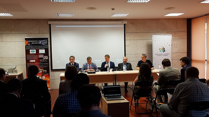 El Grupo de Investigación del Espacio de la Universidad de Alcalá (SRGUAH) y el Parque Científico y Tecnológico de Castilla-La Mancha presentaron ayer el documental “Historia de un lanzamiento