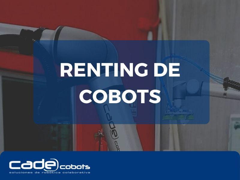 CADE Cobots ofrece renting de robots colaborativos