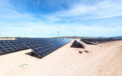 Ya está funcionando la huerta solar construida por ATERSOL en Caudete
