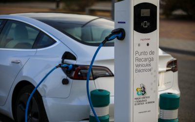 Punto de recarga de coches eléctricos para empresas del PCTCLM