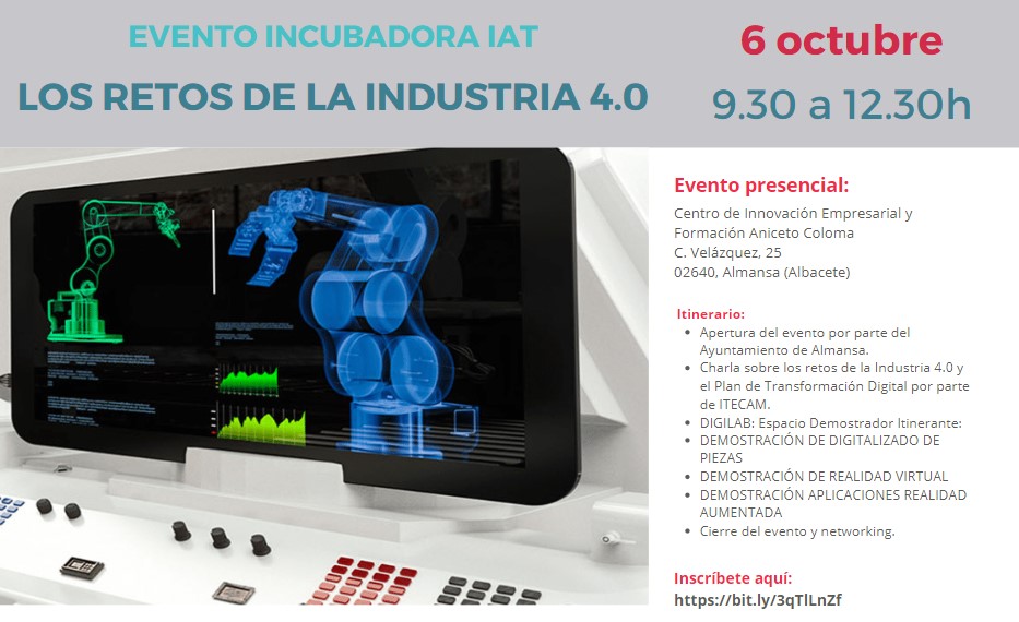Almansa Impulsa celebra el evento «Retos de la Industria 4.0»