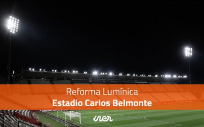 Una empresa del PCTCLM realiza la reforma lumínica del Carlos Belmonte